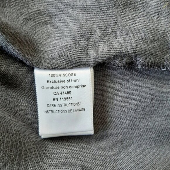 GENTLE FAWN Boho Tonal Embroidered Crewneck Tank Top Gray Sz S - Picture 14 of 15